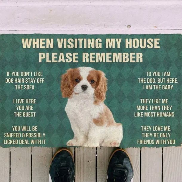 Cute Dogs Doormat Floor Mats Washable Rugs Kitchen Mat Non-Slip Oil Proof Rug Indoor Outdoor Mat Bedroom Decor Bathroom Mat Entrance Rug