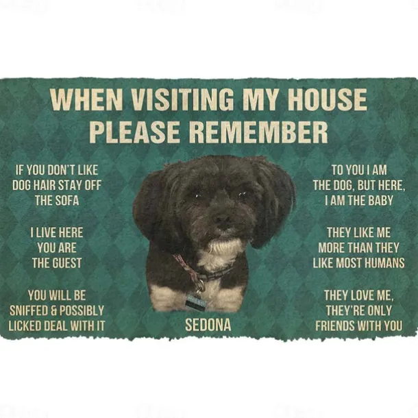 Cute Dogs Doormat Floor Mats Washable Rugs Kitchen Mat Non-Slip Oil Proof Rug Indoor Outdoor Mat Bedroom Decor Bathroom Mat Entrance Rug