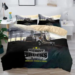 3D Bedding Farm Tractor print Print Duvet Cover Bedding Sets Comforter Cover with 1 print Print Duvet Cover or Coverlet，2 Pillowcases for Double/Queen/King