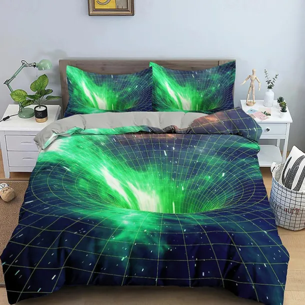 3D Bedding Vortex print Print Duvet Cover Queen King Size Bedding Sets Comforter Cover with 1 print Print Duvet Cover or Coverlet,2 Pillowcases