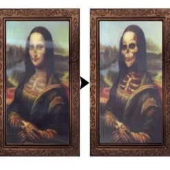 3d Halloween Lenticular Ruler Ghost Picture Frame Halloween Decoration Props Horror Craft Supplies Bachelorette Party Decor