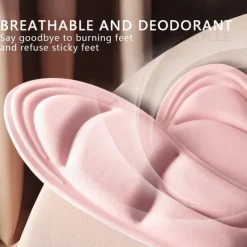 5D Massage Memory Foam Insoles For Shoes Sole Breathable Cushion Sport Running Insoles For Feet Orthopedic Insoles