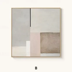 3D Oil painting handmade Beige Wabi Sabi oil painting hand painted Wall Art Black Beige pattle knife Painting Large Black orange oil painting Wall Art Beige Textured Painting for living room Decor