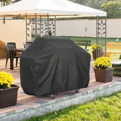 210D Oxford Cloth Barbecue Cover, Patio Furniture Set Covers, Waterproof Outdoor Grill Cover, Outdoor Cooking Tools & Accessories