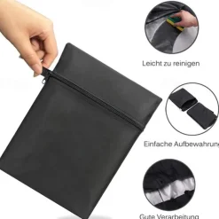 210D Oxford Cloth Barbecue Cover, Patio Furniture Set Covers, Waterproof Outdoor Grill Cover, Outdoor Cooking Tools & Accessories