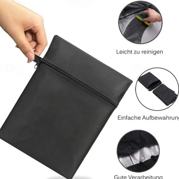 210D Oxford Cloth Barbecue Cover, Patio Furniture Set Covers, Waterproof Outdoor Grill Cover, Outdoor Cooking Tools & Accessories