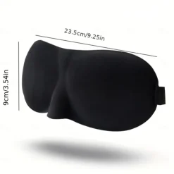 3D Upgraded Sleep Mask for Men and Women - Provides Total Darkness, Breathable, Ideal for Students, Relieves Fatigue, Blackout Eye Mask