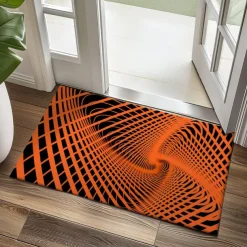 3D Vortex Doormat Kitchen Mat Floor Mat Non-Slip Area Rug Oil Proof Rug Indoor Outdoor Mat Bedroom Decor Bathroom Mat Entrance Rug Optical Illusion