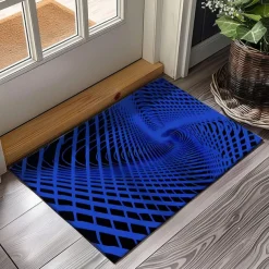 3D Vortex Doormat Kitchen Mat Floor Mat Non-Slip Area Rug Oil Proof Rug Indoor Outdoor Mat Bedroom Decor Bathroom Mat Entrance Rug Optical Illusion