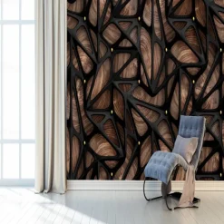 3D Wallpaper Mural Geometric Peel and Stick Self Adhesive Wallpaper Vinyl Wallpaper Wall Decor Wall Decals Wall Sticker Home Decoration