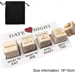 Date Night Dice After Dark Edition | 5th Anniversary Gift | Couples Gift | Wedding or Engagement Gift-Valentine's Day Gift