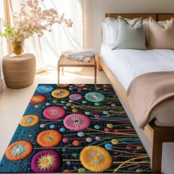 Deadlion Quilting Area Rug Kitchen Mat Non-Slip Oil Proof Floor Mat Livingroom Rug Indoor Outdoor Mat Bedroom Decor Bathroom Mat Entrance Rug Door Mat