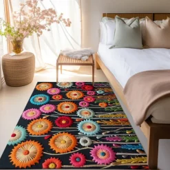 Deadlion Quilting Area Rug Kitchen Mat Non-Slip Oil Proof Floor Mat Livingroom Rug Indoor Outdoor Mat Bedroom Decor Bathroom Mat Entrance Rug Door Mat