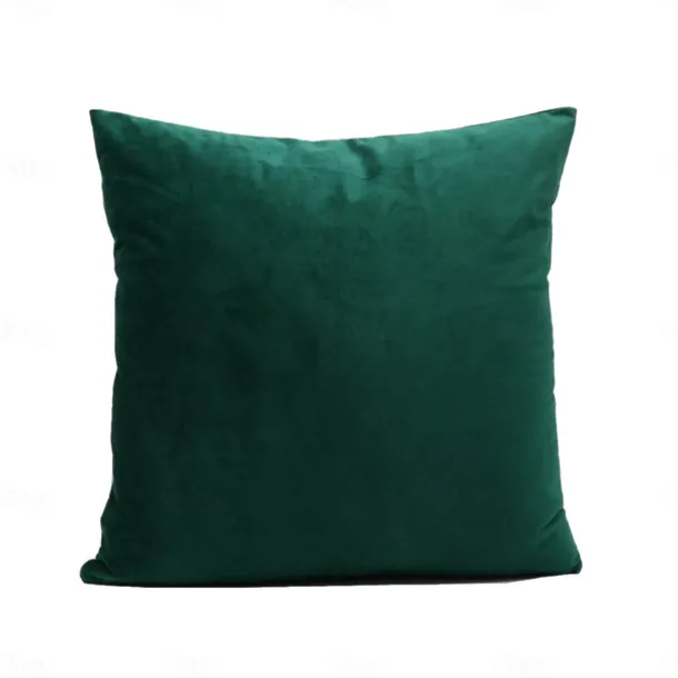Decorative Toss Pillows Fall Throw Pillow Covers Cushion Cover Modern Simple Thick Dutch Velvet Solid Color Sofa Living Room Bed Room 1PC Pink Blue Sage Green Purple