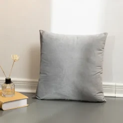 Decorative Toss Pillows Fall Throw Pillow Covers Cushion Cover Modern Simple Thick Dutch Velvet Solid Color Sofa Living Room Bed Room 1PC Pink Blue Sage Green Purple