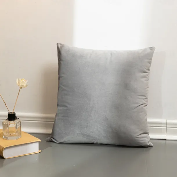 Decorative Toss Pillows Fall Throw Pillow Covers Cushion Cover Modern Simple Thick Dutch Velvet Solid Color Sofa Living Room Bed Room 1PC Pink Blue Sage Green Purple