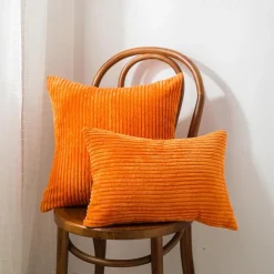 Decorative Toss Pillows Fall Throw Pillow Covers Simple Northern Europe Short Plush Solid Colored Home Office Pillow Case Cover Living Room Bedroom Sofa Cushion Cover Pink Blue Sage Green