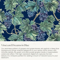 Deep Botanical Duvet Cover Set - Includes Duvet Cover and Pillowcases - Rich Plant-Inspired Design - Soft and Comfortable Fabric - Perfect for Elegant Bedroom Decor