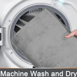 Deep Gray Bath Mat,Memory Foam Bathroom Rugs Modern Bathroom Rug Indoor Carpet Non-Slip Absorbent Bathtub Mat, For Home Shower Room Decor