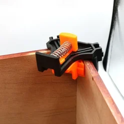 90Degree Right Angle Clamp Set Picture Frame Corner Clips Mate Woodworking Hand Tools Fixing Clip Positioning Tool Kit