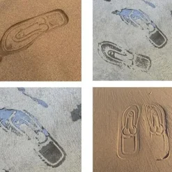 Dickflops Flip Flops, Funny Hidden Flip Flops, Parody Creative Summer Beach Comfort Non Slip Flip Flops Sandals