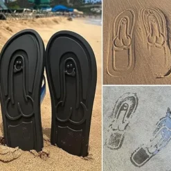 Dickflops Flip Flops, Funny Hidden Flip Flops, Parody Creative Summer Beach Comfort Non Slip Flip Flops Sandals