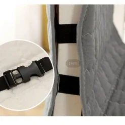 Dining Chair Cover Chair Seat Cushion Pad Slipcover High Back Dining Chair Cover Non-Slip with Ties Thick Durable and Washable Pads for Dining Room, Office, Kitchen 1PC