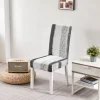 Dining chair Cover For Home Polar Fleece Fabric Chair Cover Stretch Slipcovers Seat Chair Covers