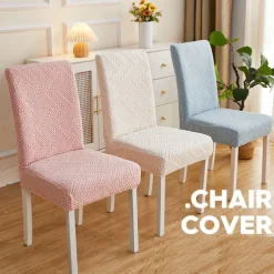 Dining Chair Cover High Back Dining Chair Cover Elegant and Protective Design Soft and Stretchable Fabric Shields Chairs from Spills and Stains - Perfect for Home and Restaurant Use