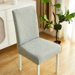 Dining Chair Cover High Back Dining Chair Cover Elegant and Protective Design Soft and Stretchable Fabric Shields Chairs from Spills and Stains - Perfect for Home and Restaurant Use