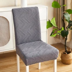 Dining Chair Cover High Back Dining Chair Cover Elegant and Protective Design Soft and Stretchable Fabric Shields Chairs from Spills and Stains - Perfect for Home and Restaurant Use