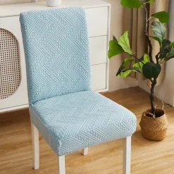 Dining Chair Cover High Back Dining Chair Cover Elegant and Protective Design Soft and Stretchable Fabric Shields Chairs from Spills and Stains - Perfect for Home and Restaurant Use