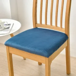 Dining Chair Cover Stretch Chair Seat Slipcover Elastic Chair Protector For Dinning Party Hotel Wedding Soft Removable Washable