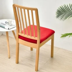 Dining Chair Cover Stretch Chair Seat Slipcover Elastic Chair Protector For Dinning Party Hotel Wedding Soft Removable Washable