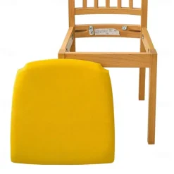 Dining Chair Cover Stretch Chair Seat Slipcover Elastic Chair Protector For Dinning Party Hotel Wedding Soft Removable Washable