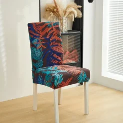 Dining Chair Cover Super Fit Stretch Removable Washable Short Dining Chair Protector Cover Seat Slipcover for Hotel Dining Room Ceremony Banquet Wedding Party