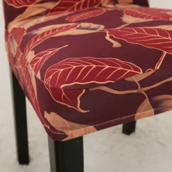 Dining Chair Cover Super Fit Stretch Removable Washable Short Dining Chair Protector Cover Seat Slipcover for Hotel Dining Room Ceremony Banquet Wedding Party