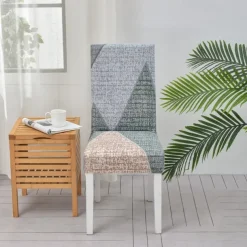 Dining Chair Protect Cover Super Fit Stretch High Back Dining Chair Cover Minimalism for Hotel Dining Room Ceremony Banquet Wedding Party