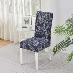 Dining Chair Protect Cover Super Fit Stretch High Back Dining Chair Cover Minimalism for Hotel Dining Room Ceremony Banquet Wedding Party
