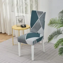 Dining Chair Protect Cover Super Fit Stretch High Back Dining Chair Cover Minimalism for Hotel Dining Room Ceremony Banquet Wedding Party