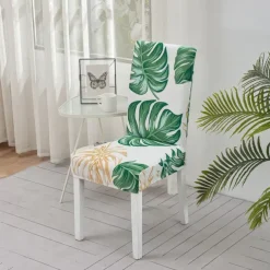 Dining Chair Protect Cover Super Fit Stretch High Back Dining Chair Cover Minimalism for Hotel Dining Room Ceremony Banquet Wedding Party