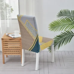 Dining Chair Protect Cover Super Fit Stretch High Back Dining Chair Cover Minimalism for Hotel Dining Room Ceremony Banquet Wedding Party
