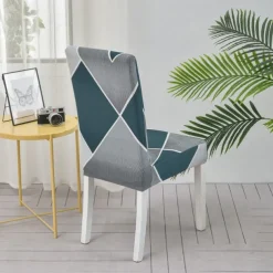Dining Chair Protect Cover Super Fit Stretch High Back Dining Chair Cover Minimalism for Hotel Dining Room Ceremony Banquet Wedding Party