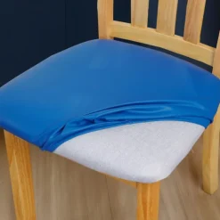 Dining Chair Seat Covers Waterproof Seat Slipcover PU leather Seat Covers Chairs Removable Chair Seat Cushion Cover