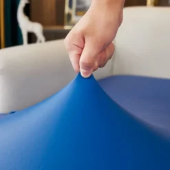 Dining Chair Seat Covers Waterproof Seat Slipcover PU leather Seat Covers Chairs Removable Chair Seat Cushion Cover