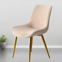 Dining Chair Slipcover Stretch Chair Seat Cover for Dining Room Chair Protectors Covers Dining, Soft Thick Washable