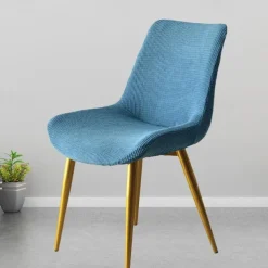 Dining Chair Slipcover Stretch Chair Seat Cover for Dining Room Chair Protectors Covers Dining, Soft Thick Washable