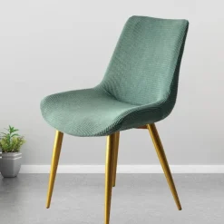 Dining Chair Slipcover Stretch Chair Seat Cover for Dining Room Chair Protectors Covers Dining, Soft Thick Washable