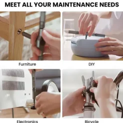 DIY Screwdriver 24 in 1 2025 New 24 in 1 Multi-bit Magnetic Screwdriver Set, Magnetic Screwdriver Set, Multi-purpose Ratchet Wrench Screwdriver S2 Magnetic Drill Bit, Removable T Ratchet Handle