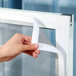DIY Windows Fly Screen, Self-Adhesive for Windows, Adjustable Window Screen Mesh for Insects Bug Fly, Transparent Cat Mesh, Fly Screen, Mosquito Net